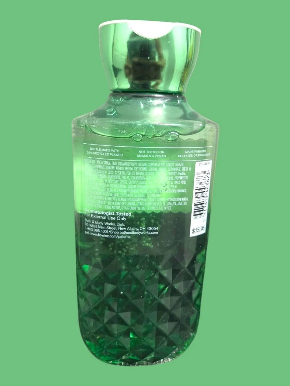 Bath & Body Works Ladie's Gingham Fresh Body Wash & Lotion Set